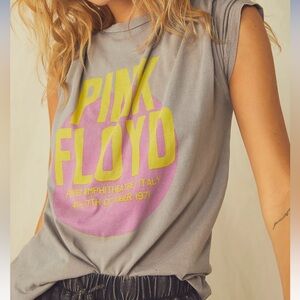 Free People Retrobrand Pink Floyd Graphic Tee